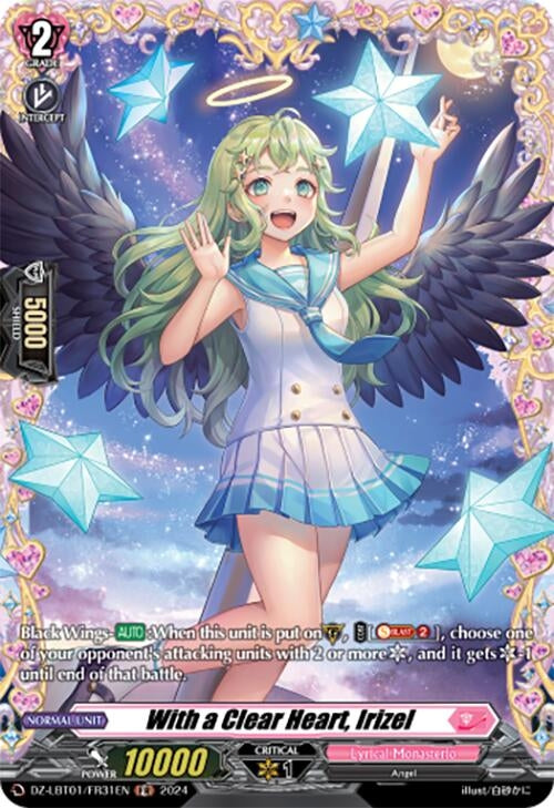 With a Clear Heart Irizel (FR) (131) [DZ-LBT01] - Cardfight Vanguard Single