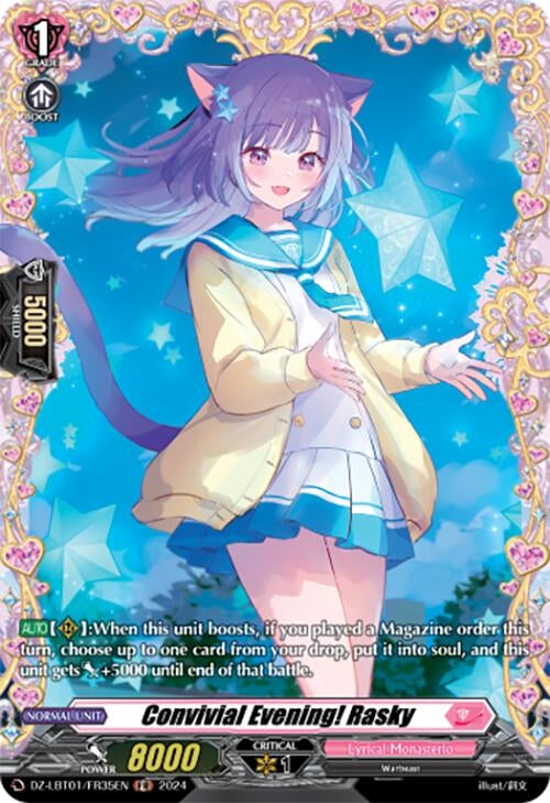 Convivial Evening! Rasky (FR) (135) [DZ-LBT01] - Cardfight Vanguard Single