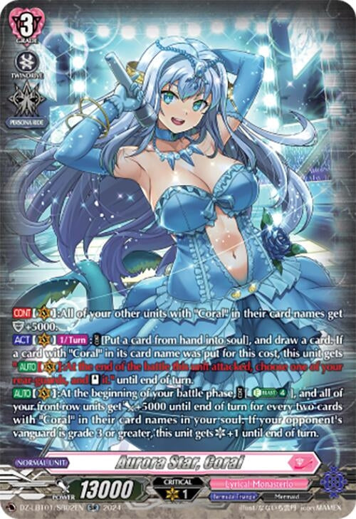 Aurora Star Coral (SR) (102) [DZ-LBT01] - Cardfight Vanguard Single