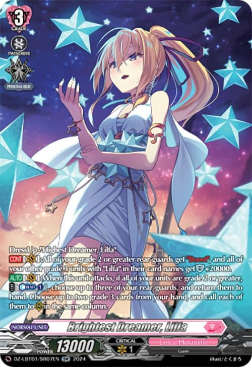 Brightest Dreamer Lilfa (SR) (107) [DZ-LBT01] - Cardfight Vanguard Single