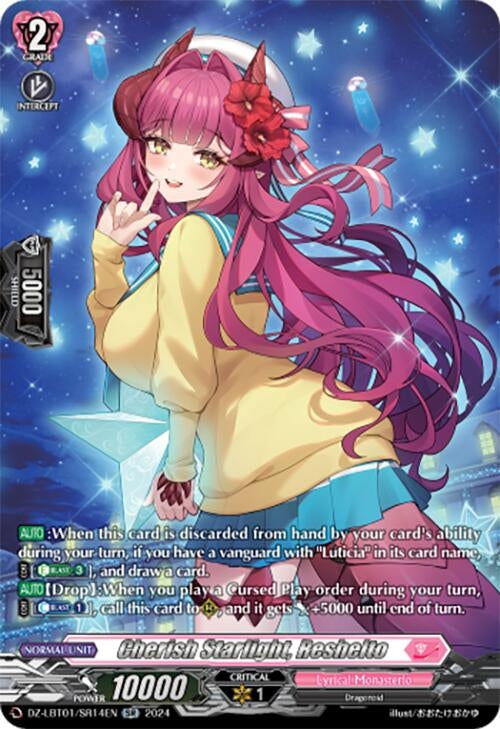 Cherish Starlight Reshelto (SR) (114) [DZ-LBT01] - Cardfight Vanguard Single