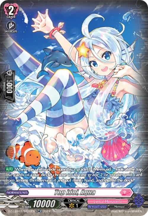 Top Idol Aqua (SR) (126) [DZ-LBT01] - Cardfight Vanguard Single