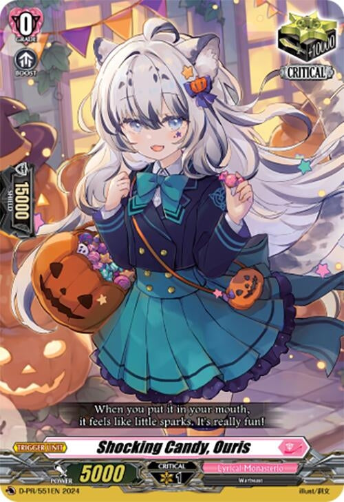 Shocking Candy Ouris (Promo) (551) [DZ-LBT01] - Cardfight Vanguard Single