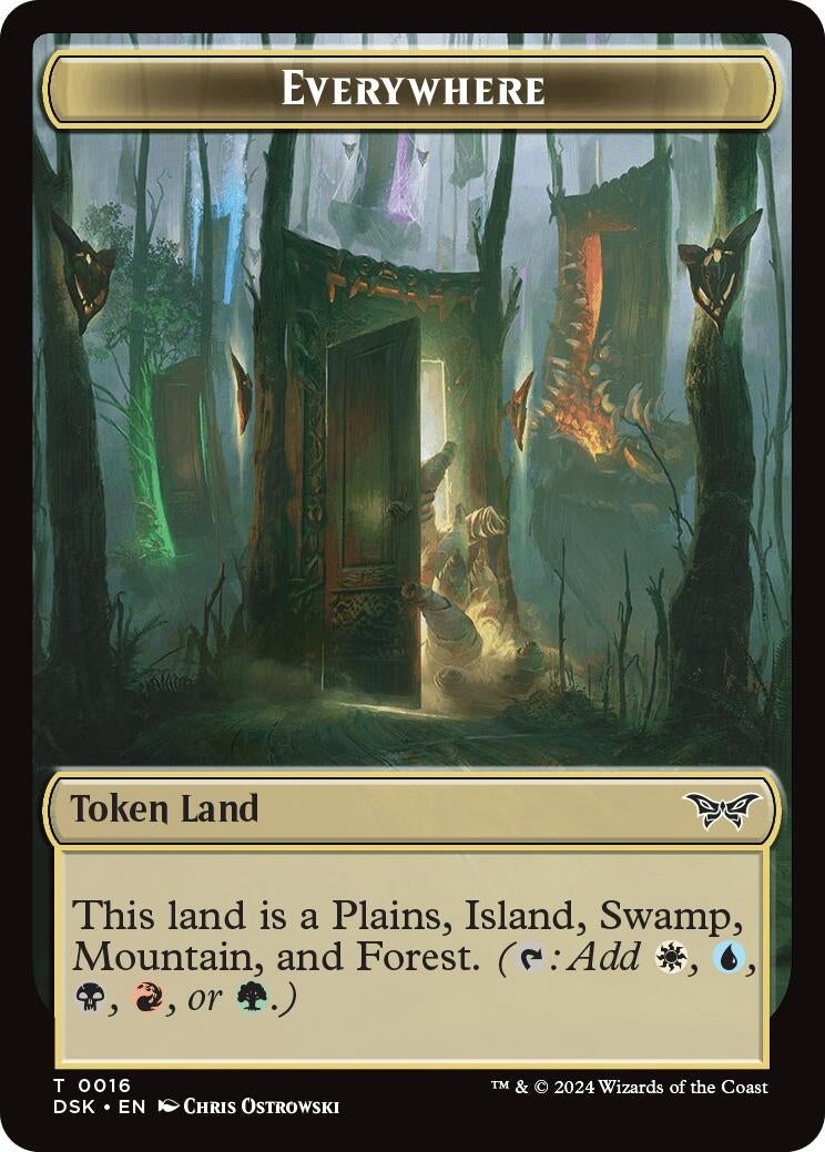 Everywhere Token (16) [DSK] - MTG Single