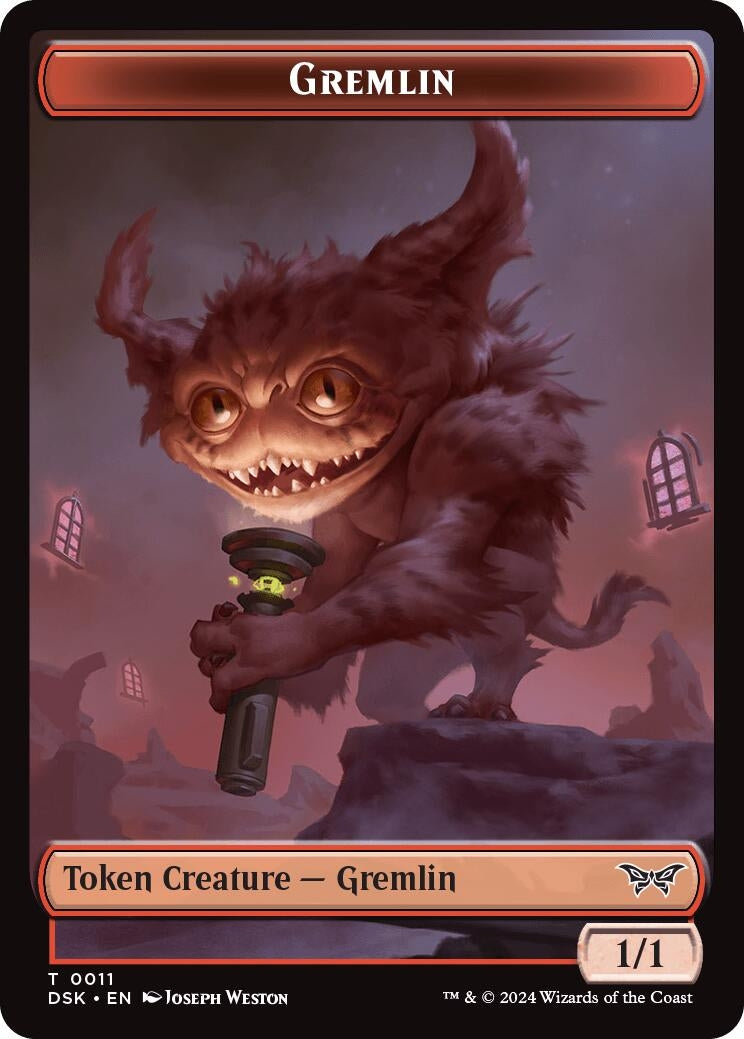 Gremlin Token (11) [DSK] - MTG Single