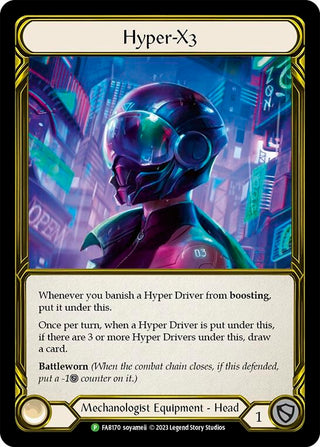 Hyper-X3 - FAB170 (170) [PR] - Flesh and Blood TCG Single