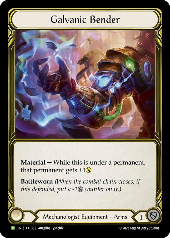 Galvanic Bender - FAB188 (188) [PR] - Flesh and Blood TCG Single