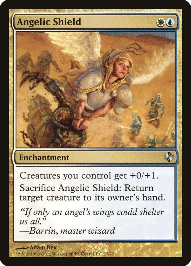 Angelic Shield (27) [DDI] - MTG Single