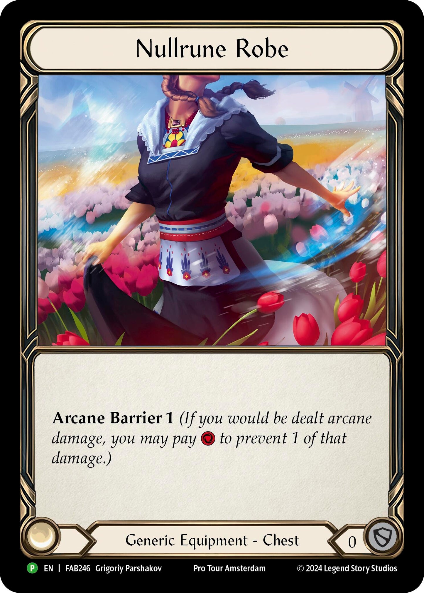 Nullrune Robe - FAB246 (246) [PR] - Flesh and Blood TCG Single