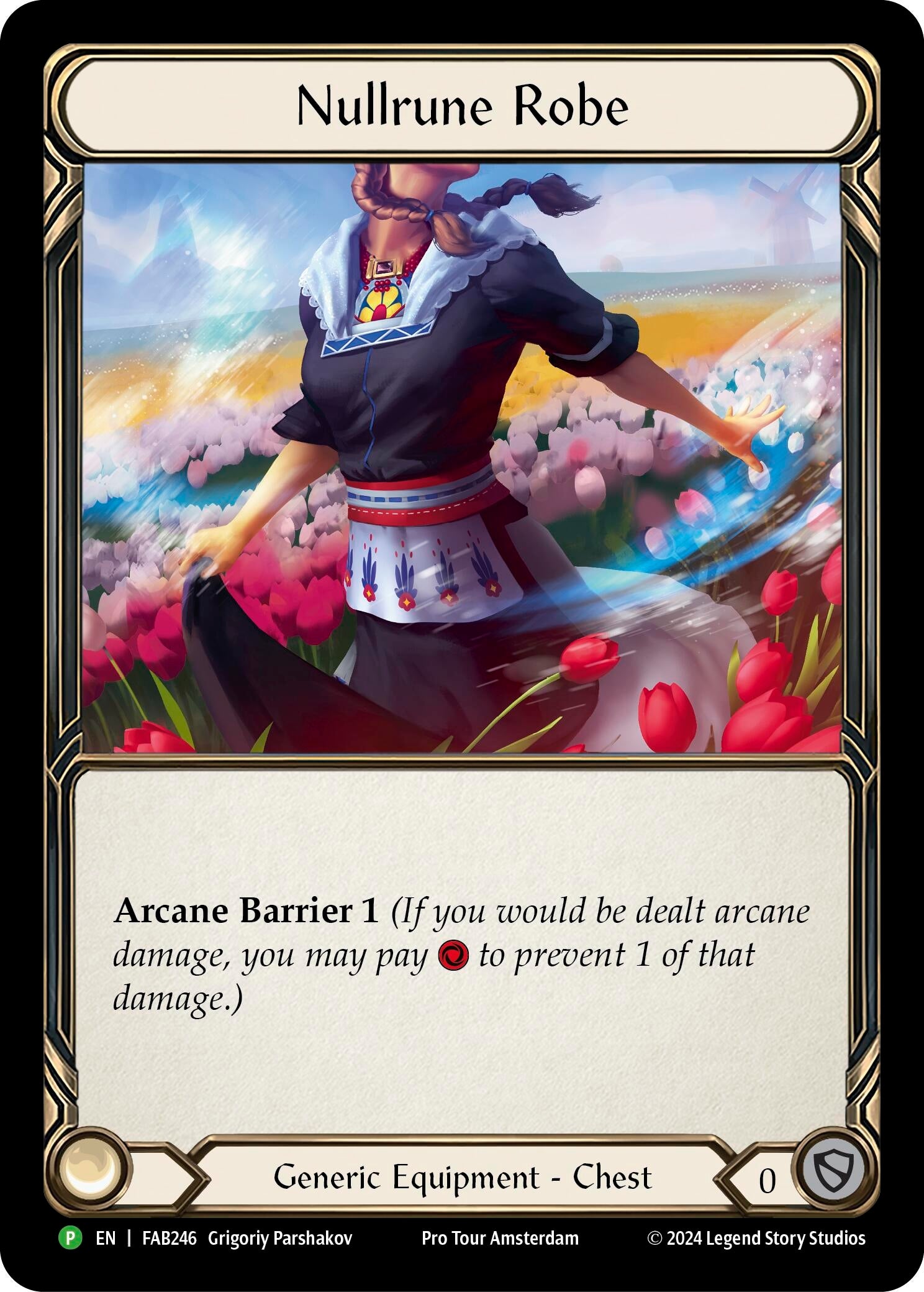 Nullrune Robe - FAB246 (246) [PR] - Flesh and Blood TCG Single