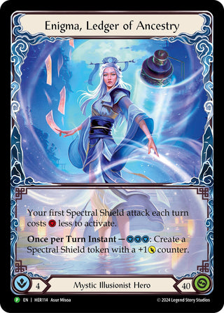 Enigma Ledger of Ancestry - HER114 (114) [PR] - Flesh and Blood TCG Single