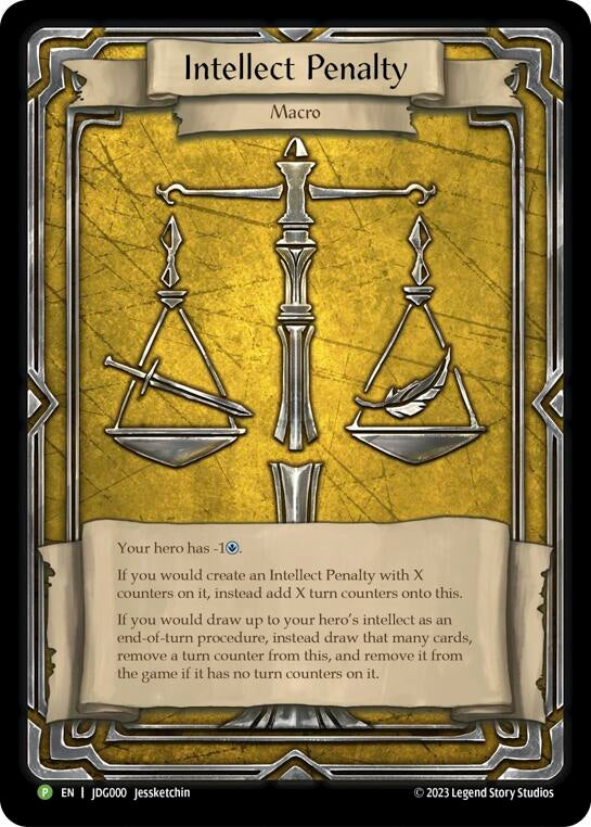 Intellect Penalty - (0) [PR] - Flesh and Blood TCG Single