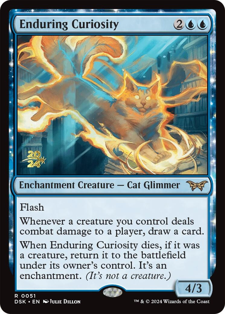 Enduring Curiosity (51) [PRE] - MTG Single