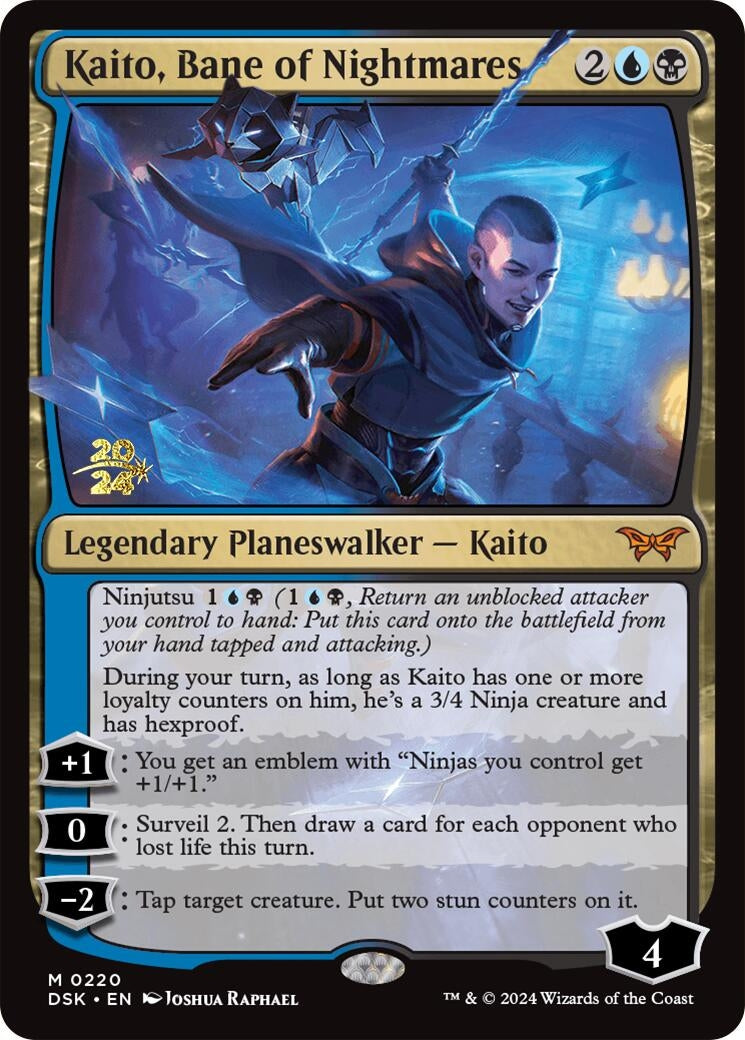Kaito Bane of Nightmares (220) [PRE] - MTG Single