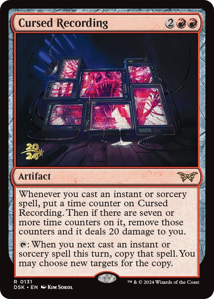 Cursed Recording (0131) (131) [PRE] - MTG Single