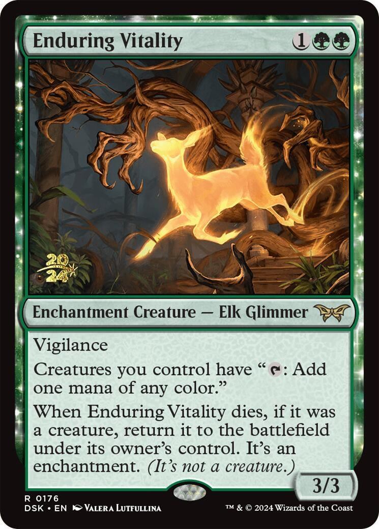 Enduring Vitality (176) [PRE] - MTG Single