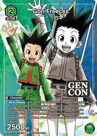 Gon Freecss (Gen Con 2024 Promo) (1076) [UEPR] - Union Arena Single