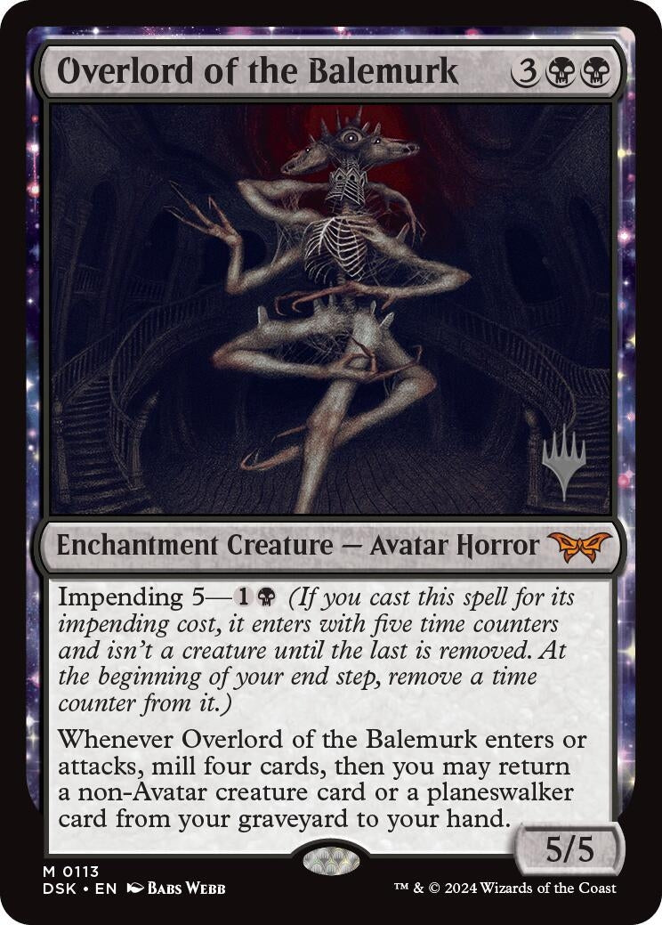 Overlord of the Balemurk (113) [PPDSK] - MTG Single