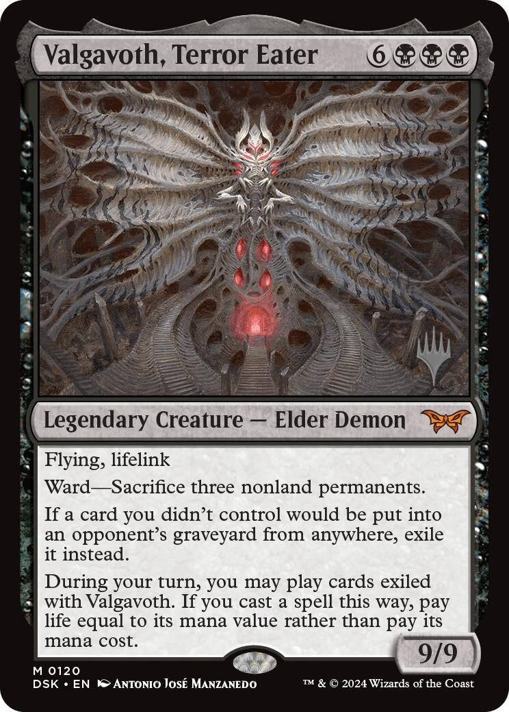 Valgavoth Terror Eater (120) [PPDSK] - MTG Single