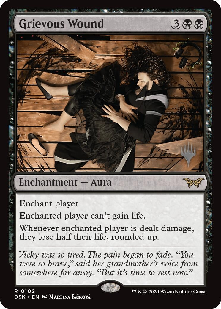 Grievous Wound (102) [PPDSK] - MTG Single