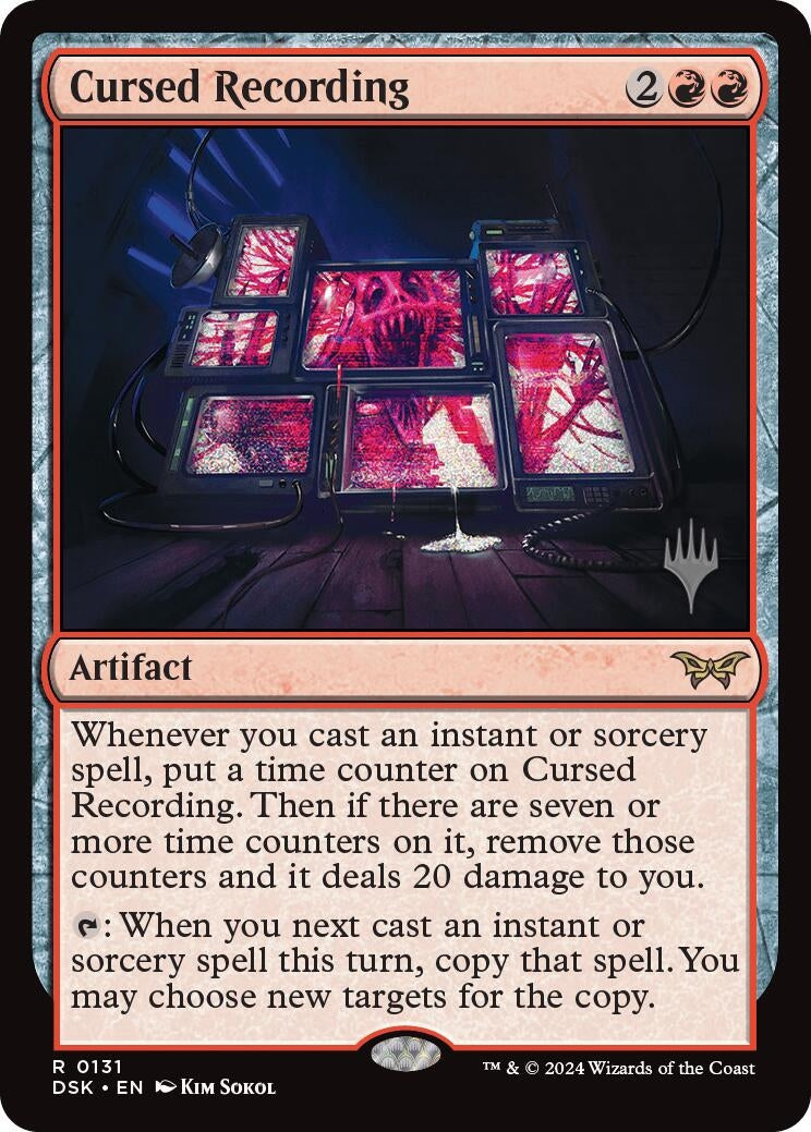 Cursed Recording (0131) (131) [PPDSK] - MTG Single