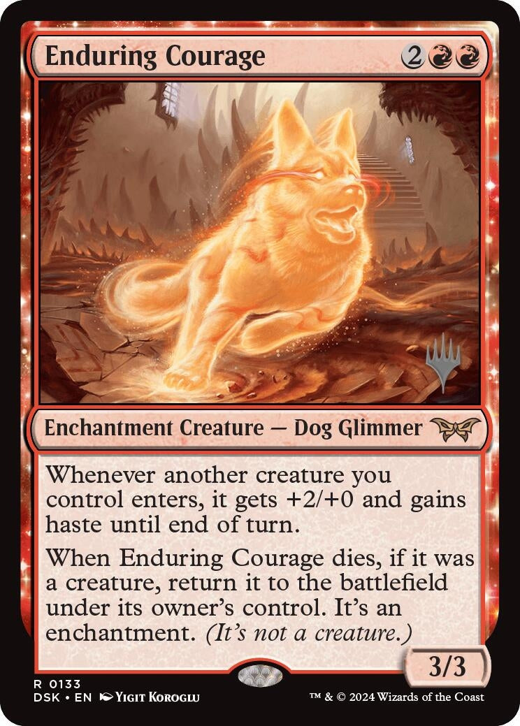 Enduring Courage (133) [PPDSK] - MTG Single