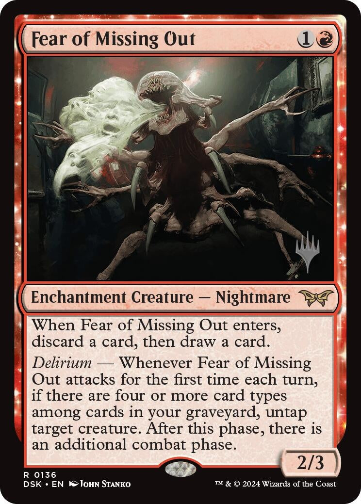 Fear of Missing Out (136) [PPDSK] - MTG Single