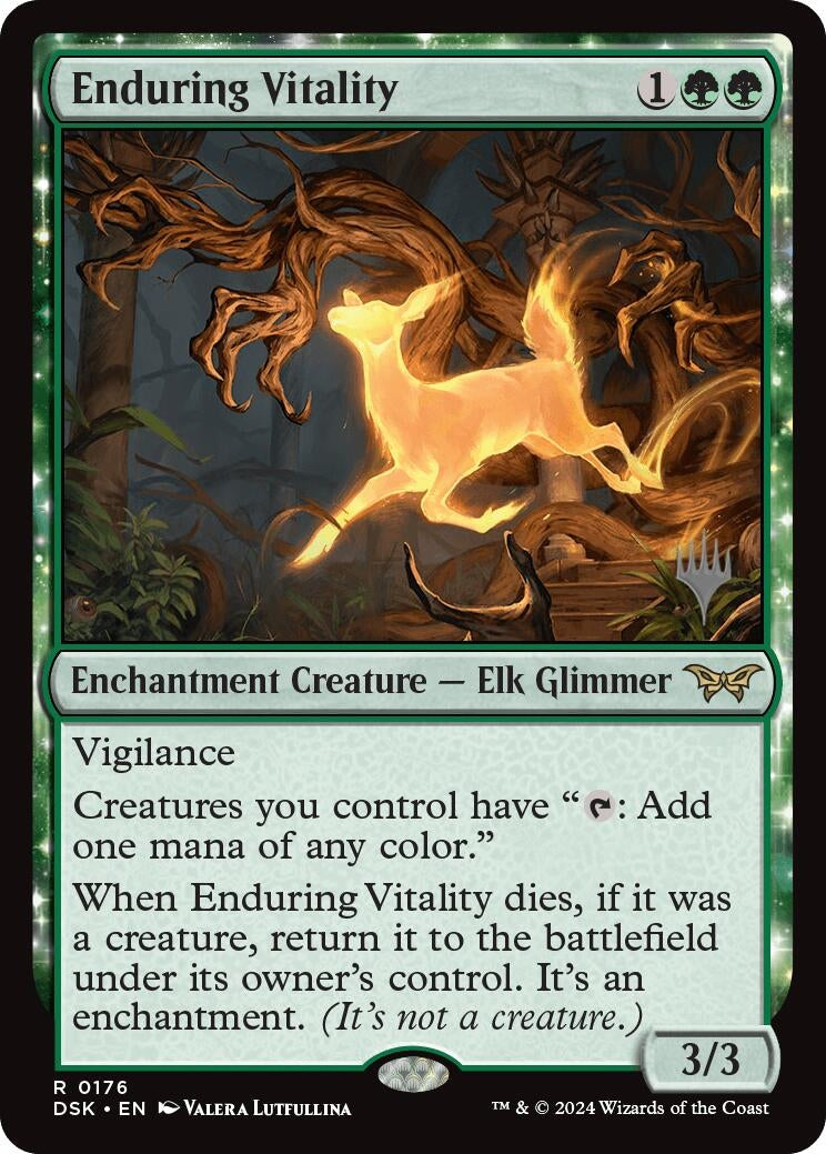 Enduring Vitality (176) [PPDSK] - MTG Single