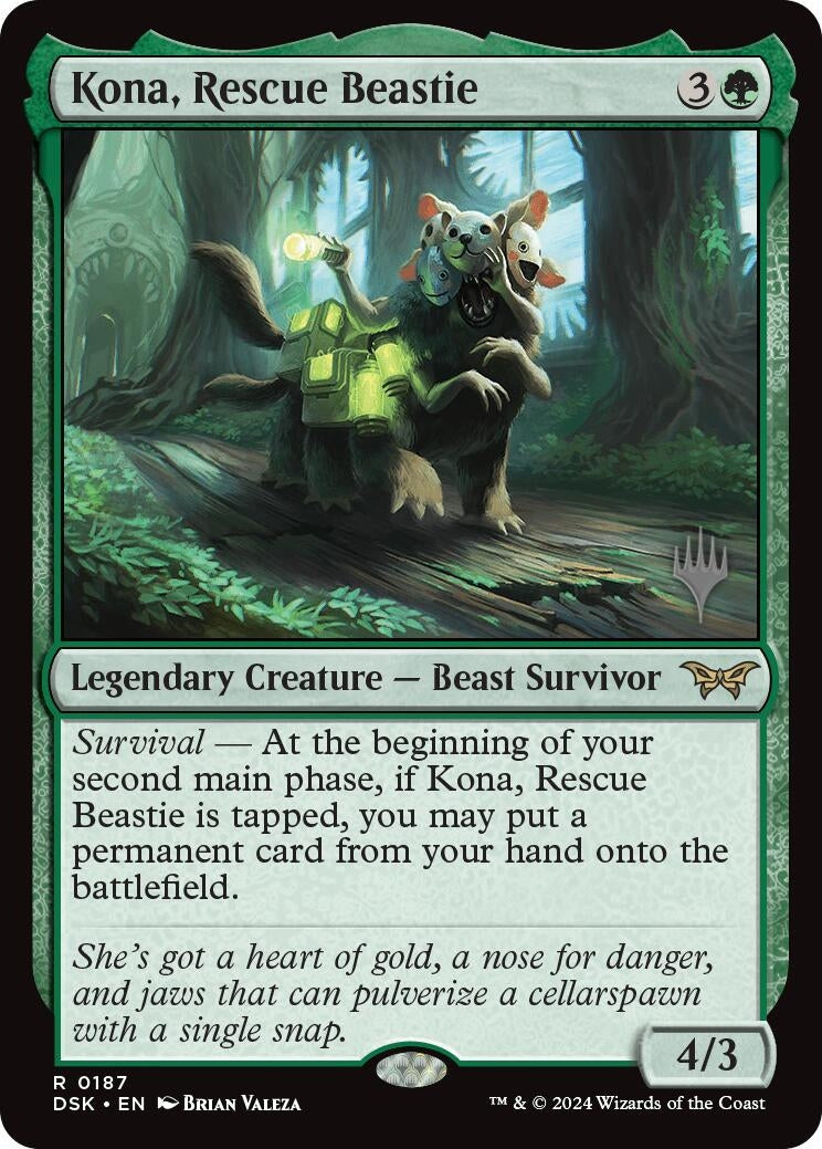 Kona Rescue Beastie (0187) (187) [PPDSK] - MTG Single