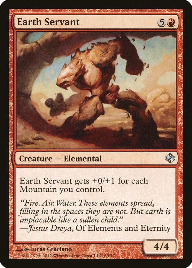 Earth Servant (60) [DDI] - MTG Single
