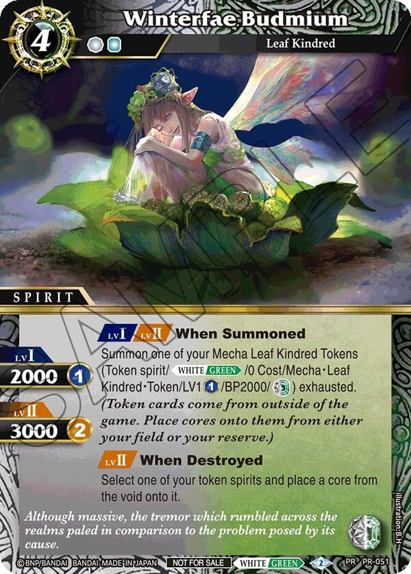 Winterfae Budmium (Store Tournament & Sealed Deck Pack Vol.1) (51) [BSSP] - Battle Spirits Saga Single