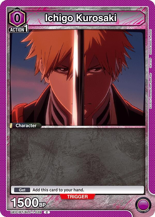 Ichigo Kurosaki (039) (11039) [UE01BT] - Union Arena Single