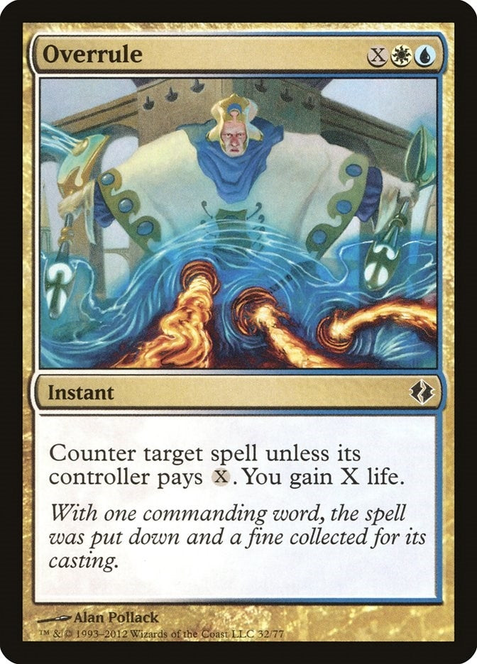 Overrule (32) [DDI] - MTG Single