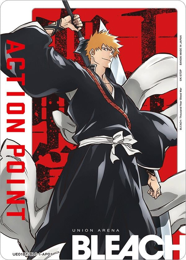 Action Point Card (AP01) (Ichigo Kurosaki) (1101) [UE01BT] - Union Arena Single