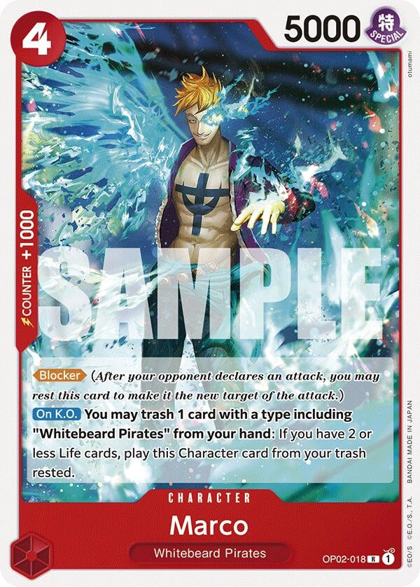 Marco (2018) (ST-15) - One Piece Card Game Single