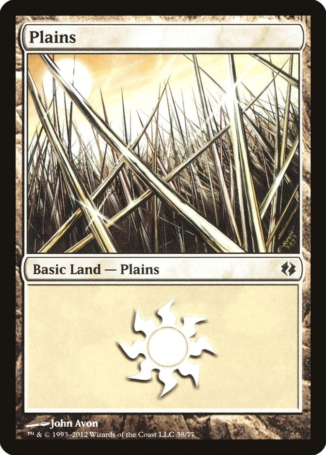 Plains (38) (38) [DDI] - MTG Single
