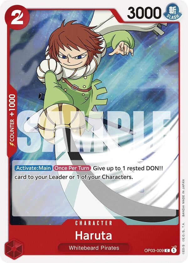 Haruta (3009) (ST-15) - One Piece Card Game Single