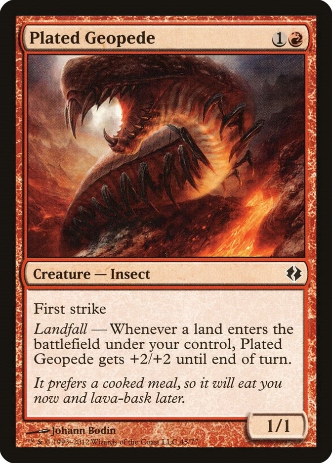 Plated Geopede (45) [DDI] - MTG Single