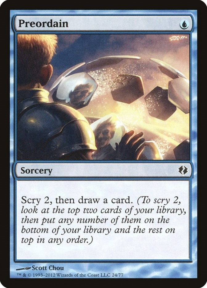Preordain (24) [DDI] - MTG Single