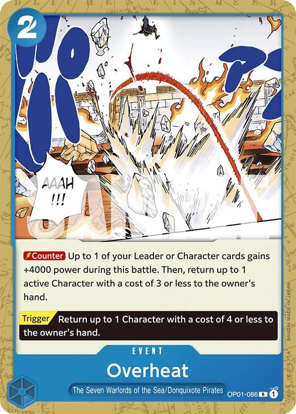 Overheat (1086) (ST-17) - One Piece Card Game Single