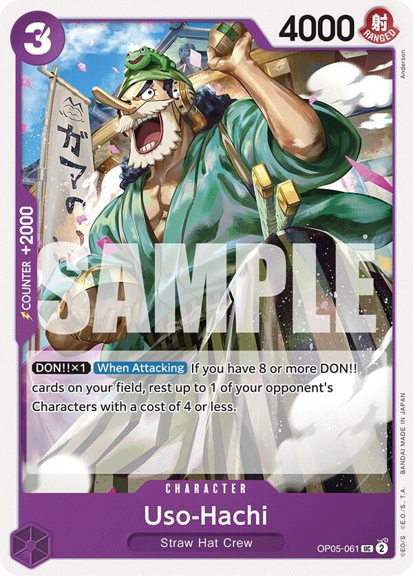 Uso-Hachi (OP05-061) (5061) (ST-18) - One Piece Card Game Single