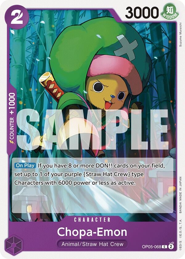 Chopa-Emon (5068) (ST-18) - One Piece Card Game Single