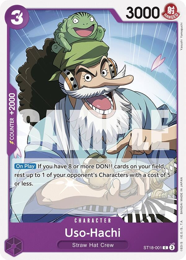 Uso-Hachi (ST18-001) (18001) (ST-18) - One Piece Card Game Single