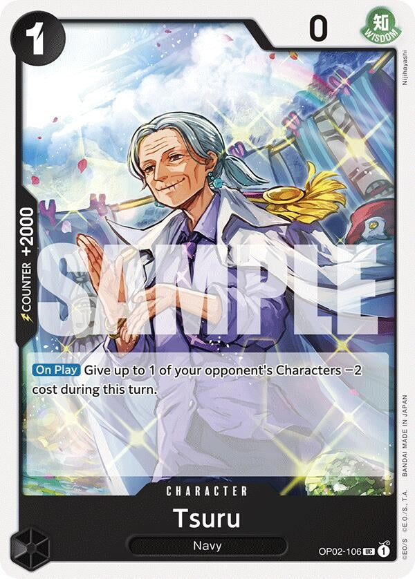 Tsuru (2106) (ST-19) - One Piece Card Game Single