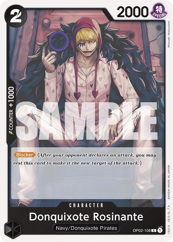 Donquixote Rosinante (2108) (ST-19) - One Piece Card Game Single