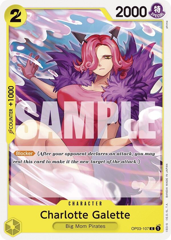 Charlotte Galette (3107) (ST-20) - One Piece Card Game Single