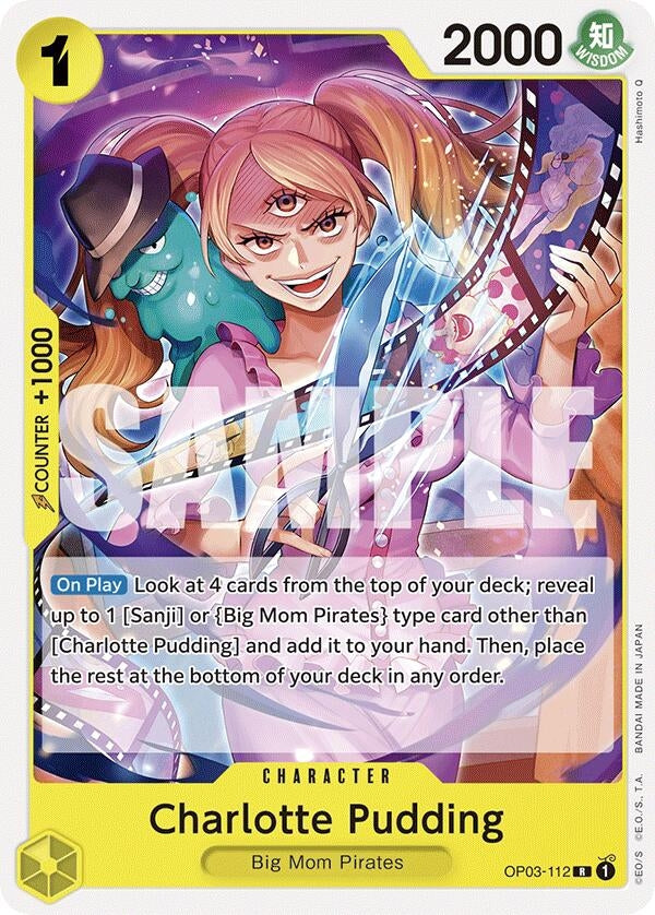 Charlotte Pudding (OP03-112) (3112) (ST-20) - One Piece Card Game Single