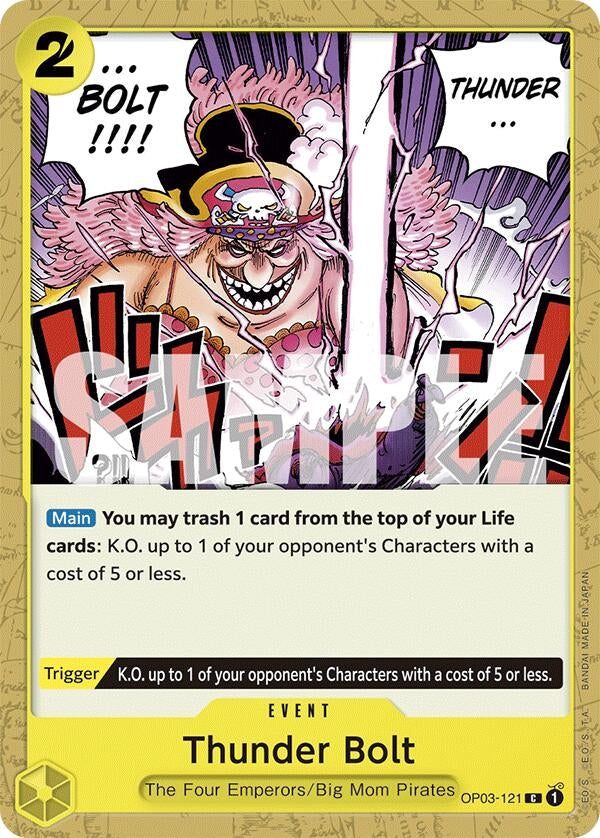 Thunder Bolt (3121) (ST-20) - One Piece Card Game Single
