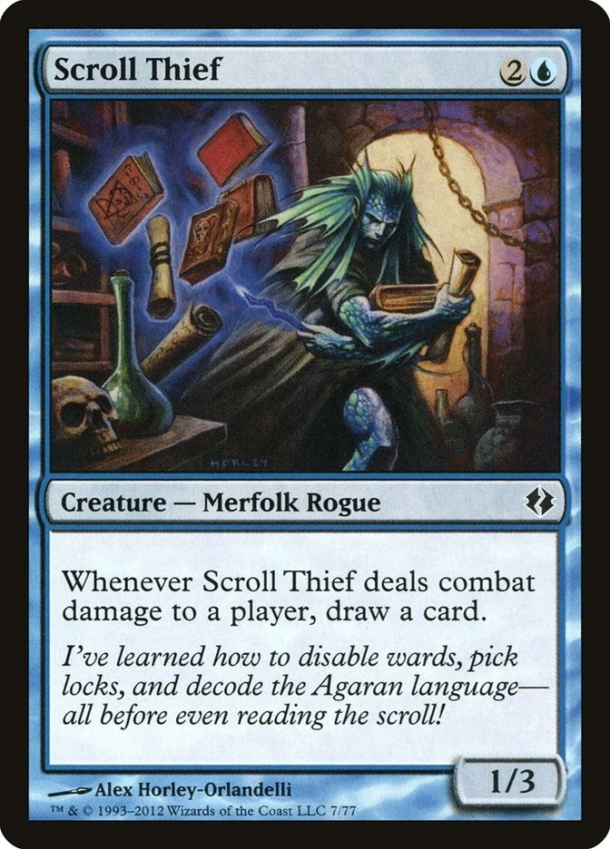 Scroll Thief (7) [DDI] - MTG Single