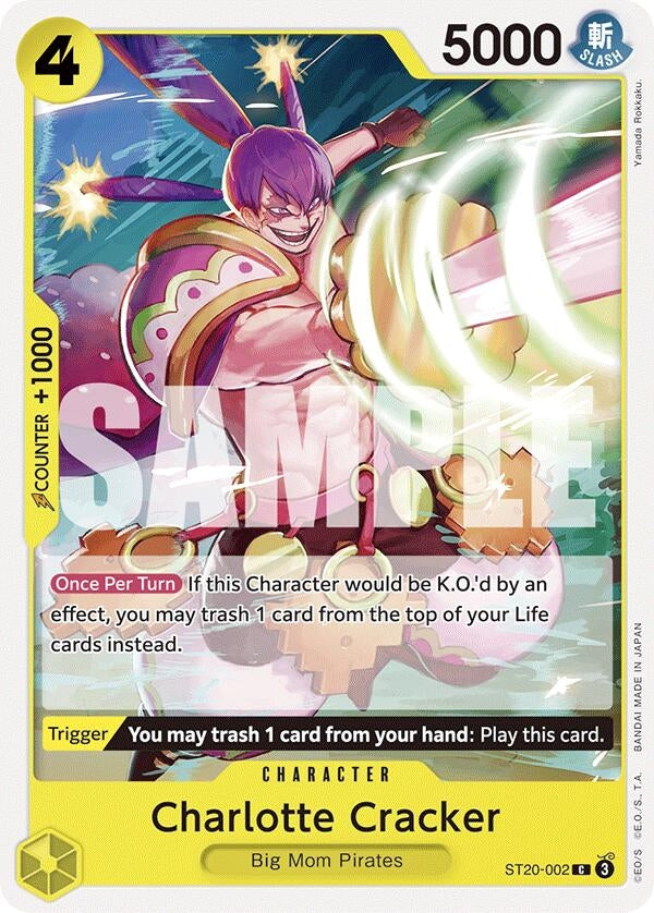 Charlotte Cracker (20002) (ST-20) - One Piece Card Game Single